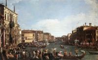 Canaletto - Regatta on the Grand Canal